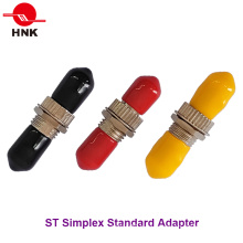 St Simplex Singlemode Multimode Standard Metal Fiber Optic Adapter